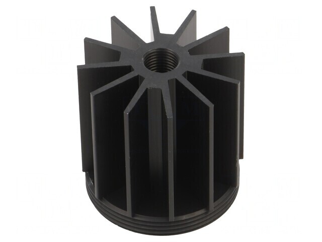 Radiator LED Rotund Negru 45mm x 38mm STAR LED