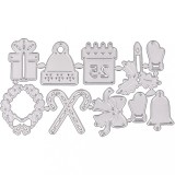 Cumpara ieftin Matrite Metalice de Taiere pentru Craciun &ndash; Decupaje DIY Scrapbooking, Albume Foto, Embosare Decorativa si Felicitari 3 ani