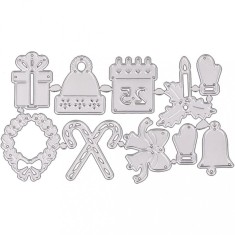 Matrite Metalice de Taiere pentru Craciun &ndash; Decupaje DIY Scrapbooking, Albume Foto, Embosare Decorativa si Felicitari 3 ani