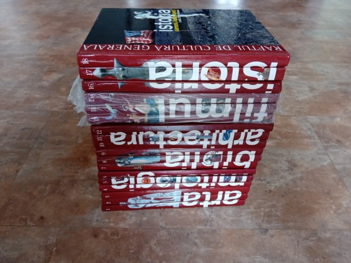 Raftul de cultura generala ,18 volume