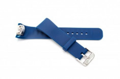 Armband dunkel-blau pentru samsung galaxy gear fit 2 smartwatch sm-r360, , foto