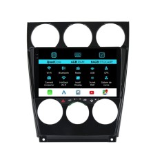 Navigatie Dedicata Mazda 6 (2002-2008),QuadCore, 9 Inch, 4Gb Ram, 64Gb stocare, Carplay