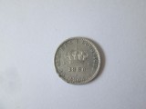 Portugalia 50 Reis 1880 argint 917 regele Luiz I, Europa