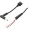 Cablu Negru 3x0,5mm2 DC 4,5/3,0 1,2m