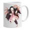 Cana alba personalizata anime demon slayer nezuko, INOVATIX&reg;. 330 ml