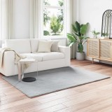 Cumpara ieftin Covor din Blana Faux de Iepure Olite Gri 120 x 170 cm Poliester
