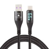 Cablu Date si Incarcare Rapida 66W, PRESTIGE CHARGE&reg;, cu Display, FastCharge 20V3A, pentru Iphone 15 &amp; 16, Samsung, Universal, Cip Inteligent Limitare