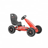 Cumpara ieftin Kart cu pedale HECHT Abarth Red, greutate maxima suportata 25 kg, dimensiuni 113 x 57 x 73 cm, rosu