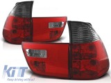 Set de stopuri tuning potrivit pentru BMW X5 E53 09.1999-10.2003 cu baza rosie si fumurie, stanga si dreapta Performance AutoTuning