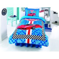 Set Ranforce cu pilota, 155x215 cm, SofiaConcept, Redcar