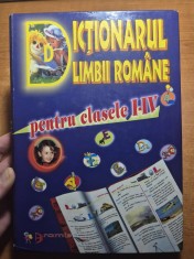dictionarul limbii romane - pentru clasele 1-4 - din anul 2002 foto