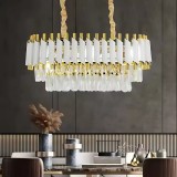 Candelabru Cristal VERSAILLES Regalis, Diametru 80cm, 10xE14, Alb, Inaltime reglabila ModernLight Concept