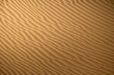 Tablou Canvas, "V&acirc;ntul modelează nisipul &icirc;n deșert", Onduleuri, Nisip, Textură, Linii, Abstract, Deșert, Valuri, Minimalism, 39 x 26 cm, CMCLASS