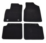 Covorase mocheta Ford KA 01/2009&amp;gt; Negre, set de 4 bucati