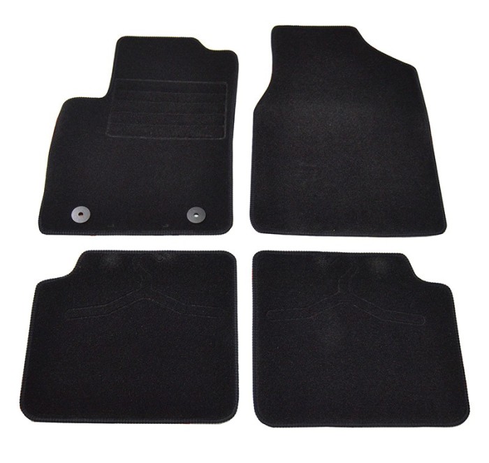 Covorase mocheta Ford KA 01/2009&amp;gt; Negre, set de 4 bucati AutoDrive ProParts