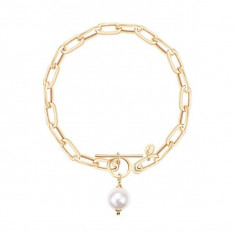Emaga Silver bracelet BSC6173Y - Synthetic pearl foto