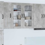 vidaXL Dulap suspendat de bucătărie Gri din beton 80 x 31 x 80 cm 885068
