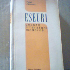 Matei Calinescu - ESEURI DESPRE LITERATURA MODERNA ( 1970 )