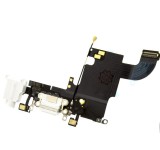 Flex Mufă &Icirc;ncărcare iPhone 6S, Alb, &Icirc;nlocuire Port Dock Conector, Calitate Superioară