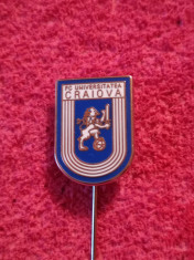 Insigna fotbal - FC UNIVERSITATEA CRAIOVA foto