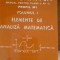Matematica Algebra Manual clasa XII M1 Vol. 1 Mircea Ganga 2004