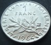 Moneda 1 FRANC - FRANTA, anul 1964 *cod 1708, Europa