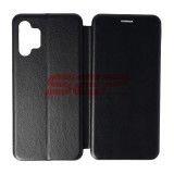 Husa Flip Samsung Galaxy A13 5G, Neagra, Protectie Completa