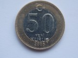50 YENI KURUS 2005 TURCIA, Europa