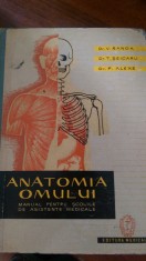 Anatomia omului Manual pt.scolile de asistente medicale V.Ranga 1961