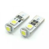 Leduri pozitie T 10 LED ALB 2 buc CANBUS, Universal