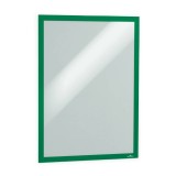 Display autoadeziv magnetic Durable Duraframe A3 2 bucati/set verde