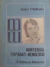 HORTENSIA PAPADAT-BENGESCU-IOAN HOLBAN-222944 foto