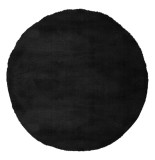 Cumpara ieftin Covor rotund My Cha Cha Negru 80x80 cm