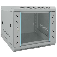 vidaXL Dulap de rețea cu depozitare Gri 53 x 60 x 45 cm Oțel