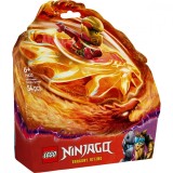 LEGO Ninjago Dragonul Spinjitzu Rotitor al lui Kai 71823, 6+ ani, Joc Constructie, Minifigurine Kai vs Santinela Dragonian