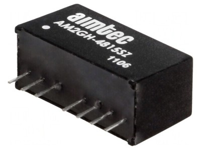 Convertor DC/DC 2W 18-75V la 15V 133mA SIP8 foto