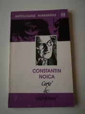 Constantin Noica - Carte de Intelepciune foto