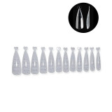 Cumpara ieftin Tipsuri Unghii Liquid Tips Set 12 buc, 12 Marimi Reutilizabile, Tip V-Shape