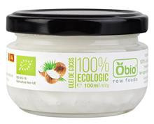 Ulei de Cocos Virgin Raw Bio 100ml Obio Cod: 6426333001325 foto