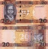 Sudanul de Sud 20 Pounds 2015 UNC Bancnota Africa Ne-circulata