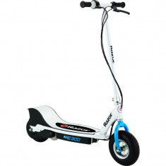 Trotineta electrica pentru adulti Razor E300, motor 250 W, maxim 24 km/h, Alb foto