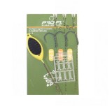 SET 3 CARLIGE LEGATE PLUS CROSETA SI OPRITOARE NR 2 15LB PRO FL