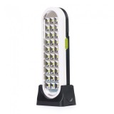 Lampa Led Lucru 30W MRG MGD6830 , 30 LED SMD, ,Acumulator, USB, Alb C1075
