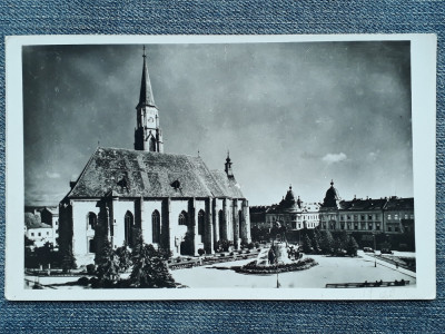 633 - Cluj-Napoca/Kolozsvar Biserica Sf. Mihail / carte postala, vedere foto