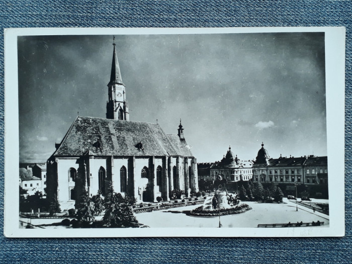 633 - Cluj-Napoca/Kolozsvar Biserica Sf. Mihail / carte postala, vedere
