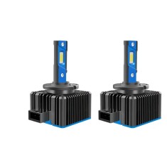 Set 2 becuri LED D1S, BZRSH, Canbus 100%, conversie HID to LED, plug and play 35W Bec, 10000LM, 6500k