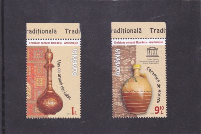 Romania 2014 - Emisiune comuna Romania - Azerbaidjan, MNH - LP 2053. foto