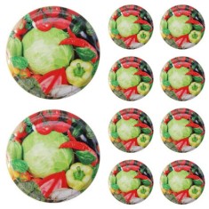 Pachet 40 bucati - Capac borcan 82 mm, pentru borcane din sticla prin infiletare