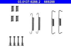 ATE 03.0137-9288.2 set accesorii, saboti frana parcare