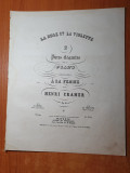 Partitura muzicala pentru pian din anul aproximativ 1890-1900